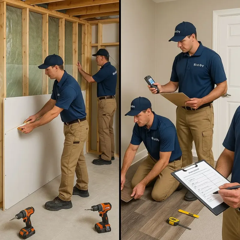 Repairs and Reconstruction process in Williamsport, PA