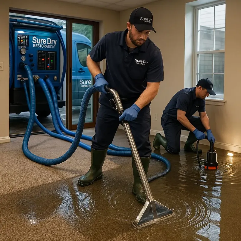 Water Extraction and Removal process in Williamsport, PA